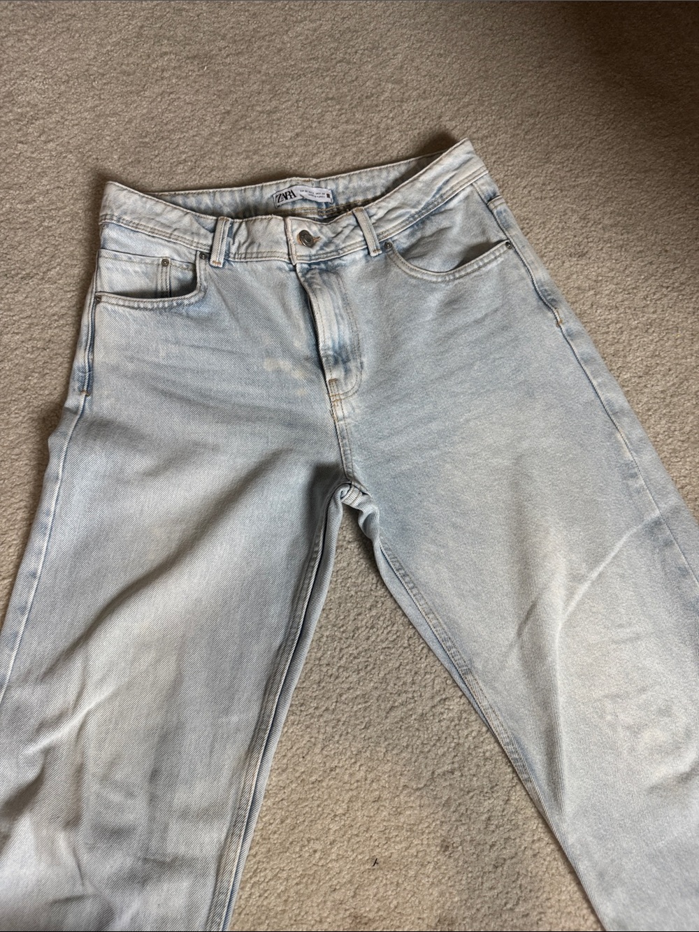 Zara Light Blue Relaxed Women’s Jeans